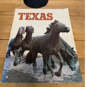 Vintage 90s Texas State Travel Guide